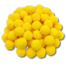 Craft pom poms various sizes 100pcs - FabiCraft