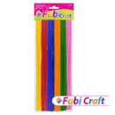 Craft pom poms various sizes 100pcs - FabiCraft