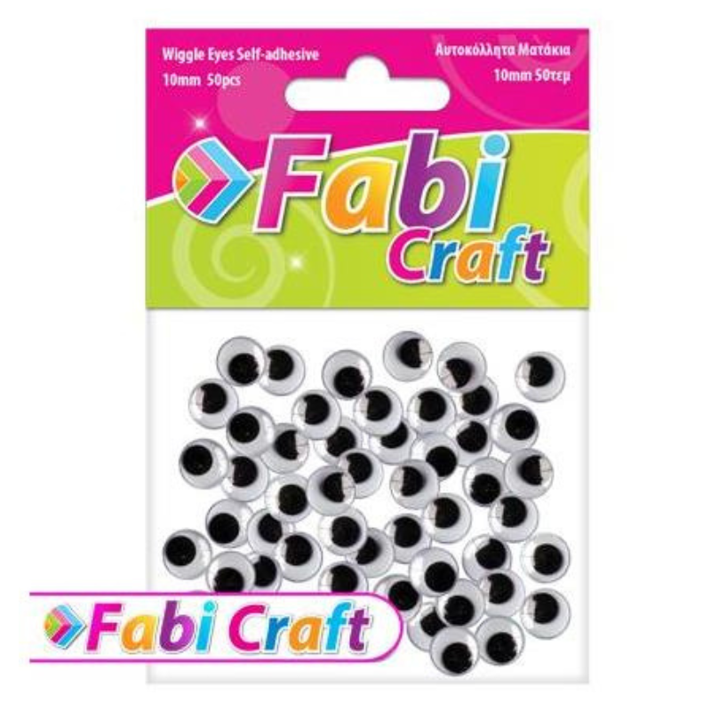 Eyelets moving stickers 20mm 20pcs - FabiCraft