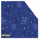 Χαρτόνι Χειροτεχνίας Διπλής Όψης "Έναστρος Ουρανός" 50x70εκ. - FabiCraft