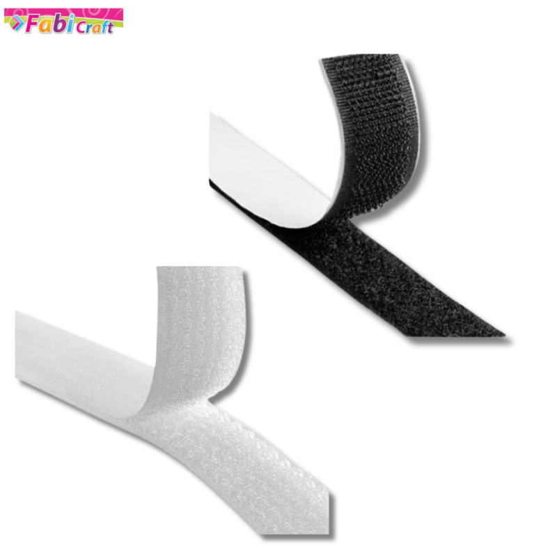 Ταινία Αυτοκόλλητη Velcro 25mmx2m - Fabicraft