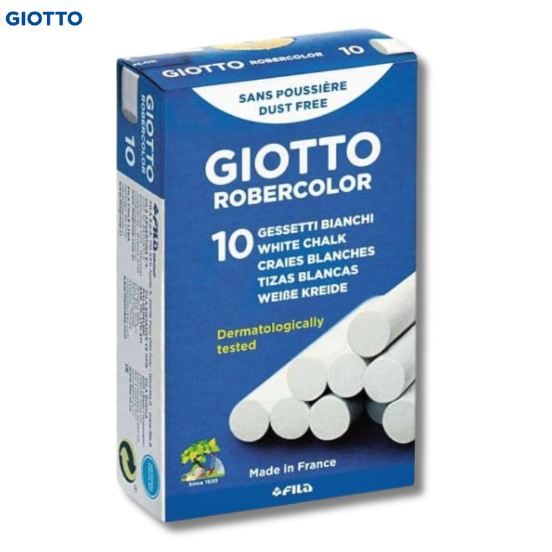 School White Chalks for Blackboards GIOTTO