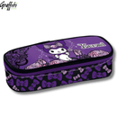 Κασετίνα Οβάλ Kuromi Purple Laces - Graffiti