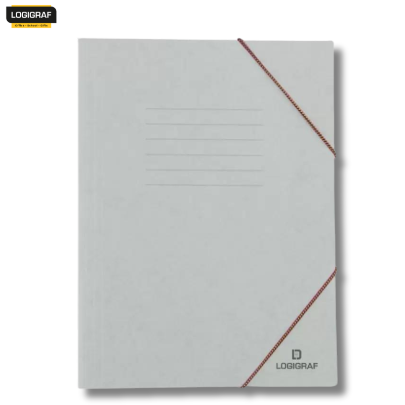 Filing Folder With Rubber and Prespan Ears, 25x35