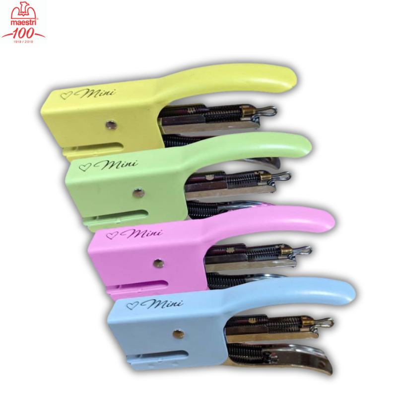 Hand Stapler MAESTRI ROMA MINI + GIFT Wires No. 10