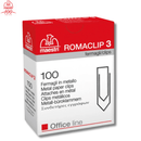 Fasteners Metal MAESTRI ROMA, No4, 33mm, Box 100 Pcs.