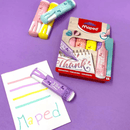 Μαρκαδόρος Υπογράμμισης Flex Pastel Lettering Σετ 4 Χρωμάτων - Maped