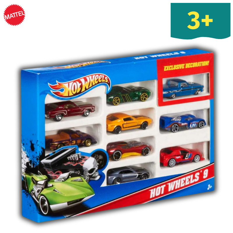 Αυτοκινητάκια Hot Wheels Σετ Των 10