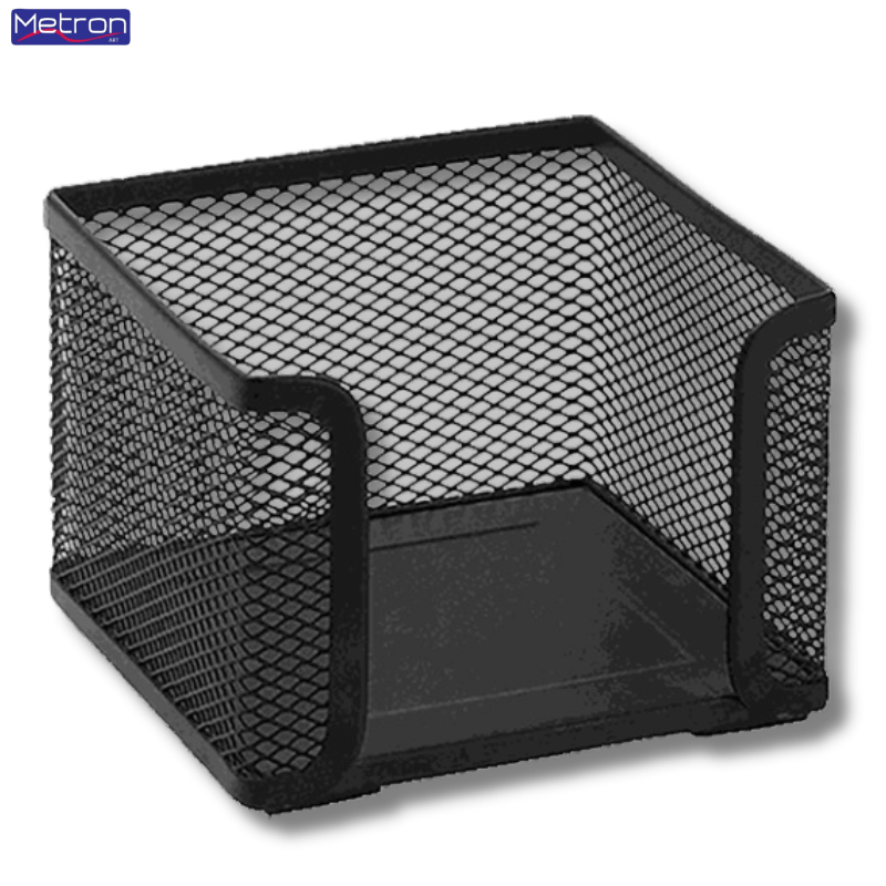 Κύβος Μεταλλικός για Xαρτάκια Σημειώσεων - Metron