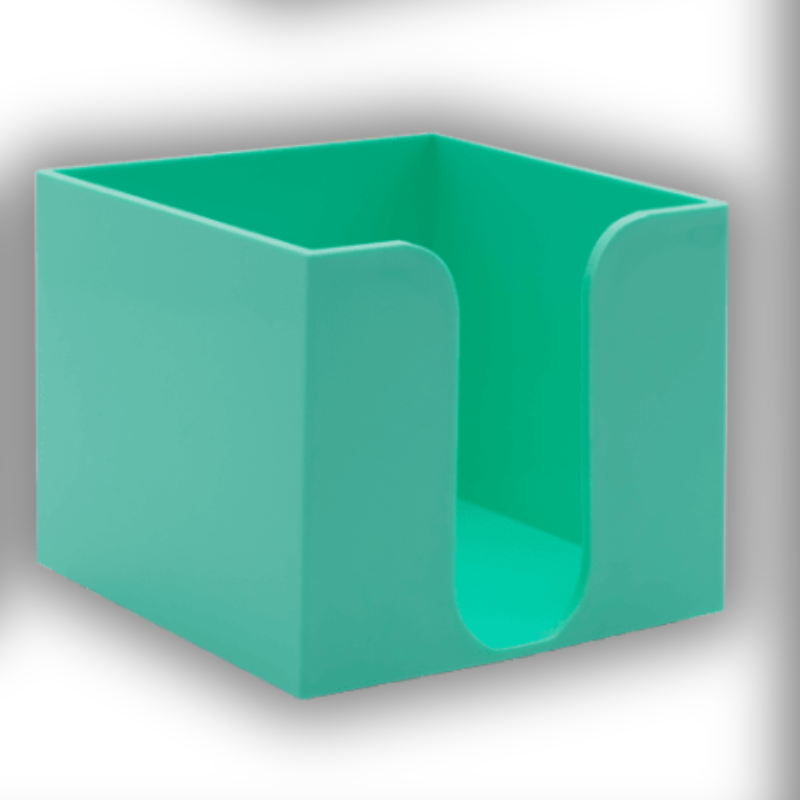 Cube for plastic notepads, pastel colors - Metron