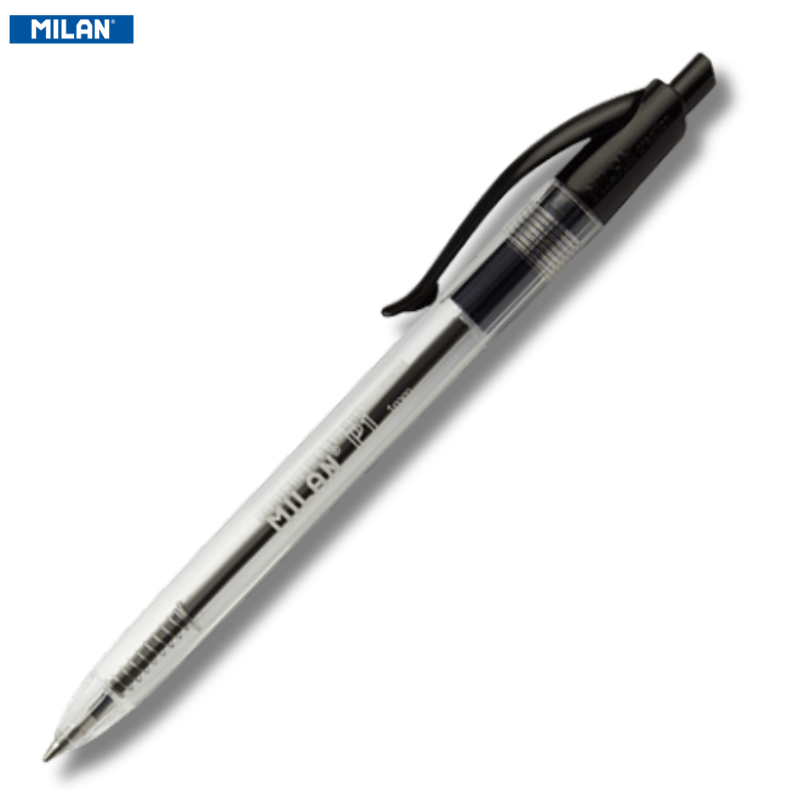 Στυλό Διαρκείας Μαύρο "P1 Touch" 1.0mm - Milan