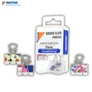 Κλιπ Μεταλλικά με Εκτυπωμένα Σχέδια 25mm - Mintra