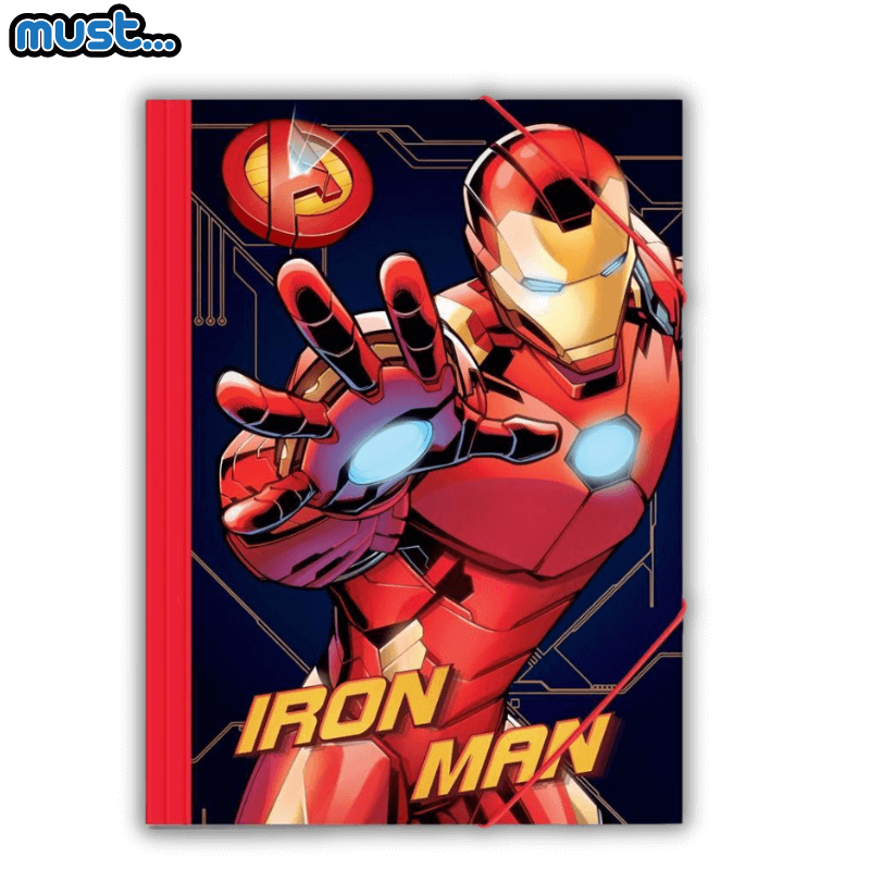 Φάκελος με Λάστιχο "Iron Man" - Must