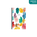 Ημερολόγιο Ημερήσιο flexi με λάστιχο 2026 Trends Watercolour  12x17εκ.