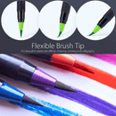 Σετ 25 Μαρκαδόρων Watercolor Brush Markers - Ohuhu