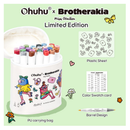 Ohuhu × Brotherakia – Σετ μαρκαδόρων αλκοόλης «Μικρή Ολλανδέζα» | Limited Edition - Ohuhu Y30-80406-79