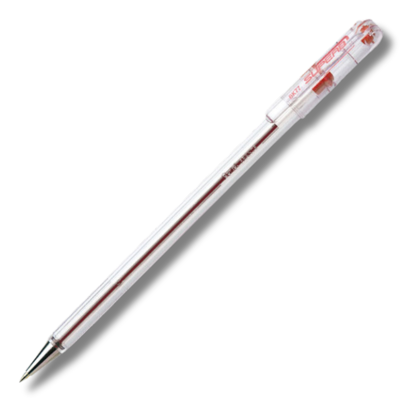 Στυλό Διαρκείας Κόκκινο Superb BK77 0.7mm - Pentel