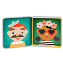 Σετ Μαγνητικού Παιχνιδιού Petit Collage Funny Faces