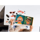 Σετ Μαγνητικού Παιχνιδιού Petit Collage Funny Faces