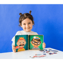 Σετ Μαγνητικού Παιχνιδιού Petit Collage Funny Faces