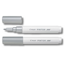 Μαρκαδόρος Ανεξίτηλος Ασημί 1,0mm Pintor Fine - Pilot
