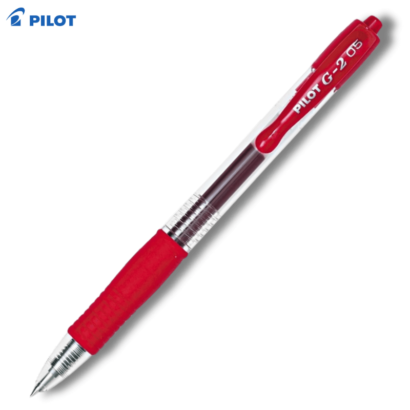 Στυλό Gel 0.5mm Κόκκινο BL-G2-5-R - Pilot