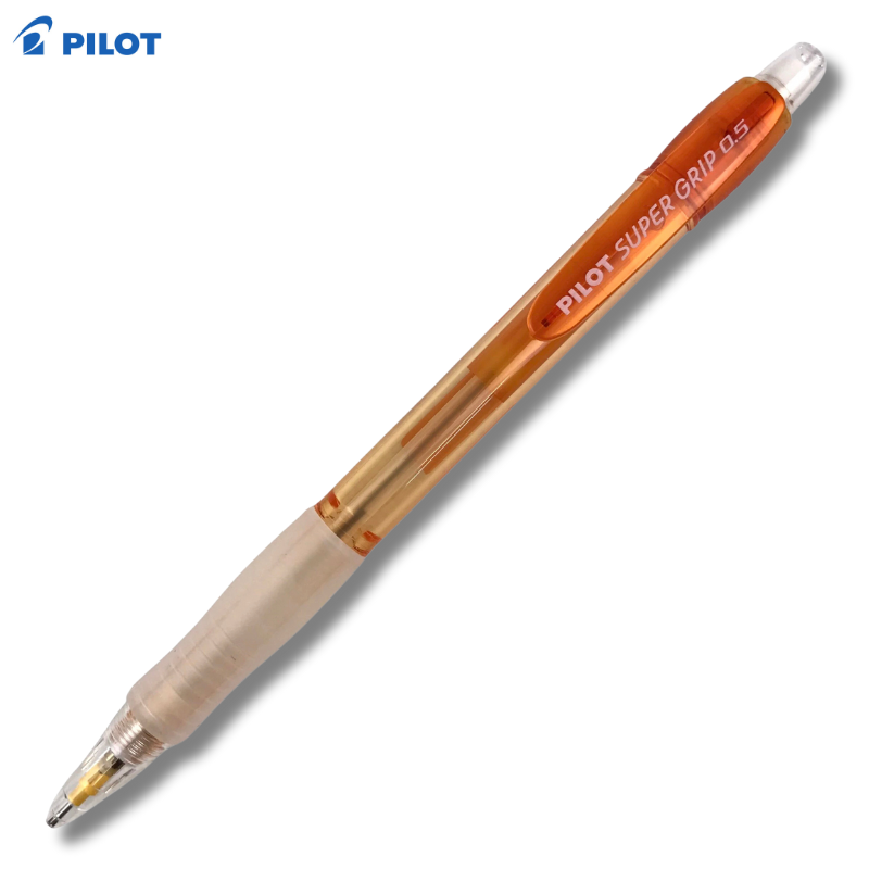 Μολύβι Μηχανικό Super Grip 0.5mm Πορτοκαλί - Pilot