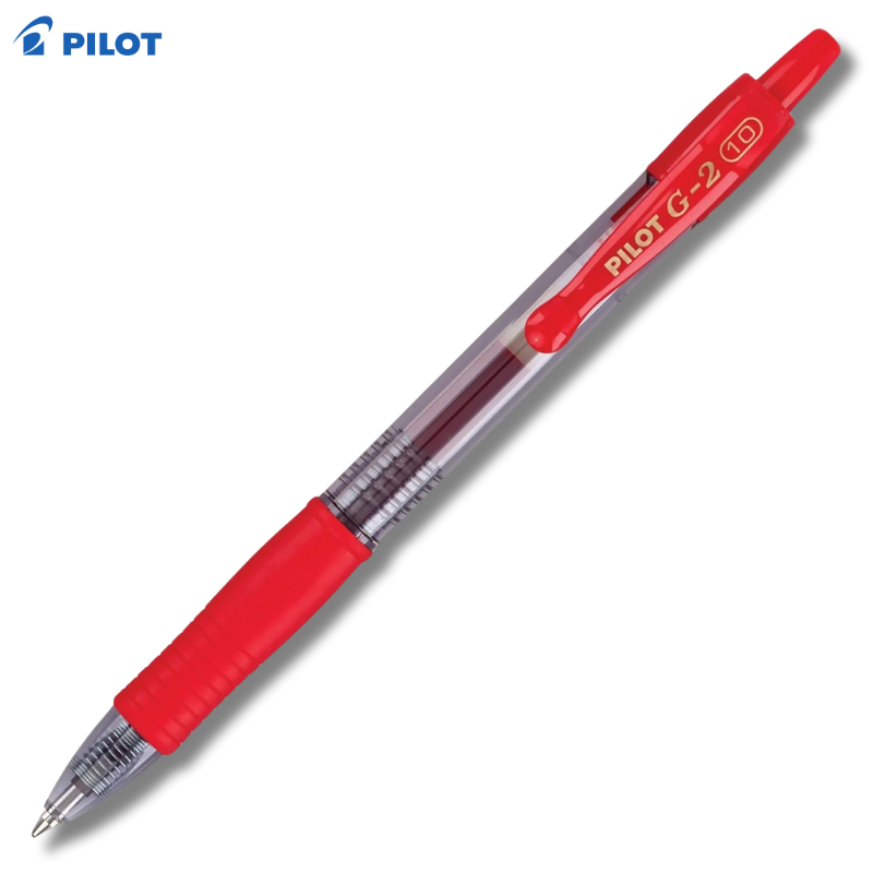Στυλό Gel 1.0mm Κόκκινο BL-G2-10-R - Pilot