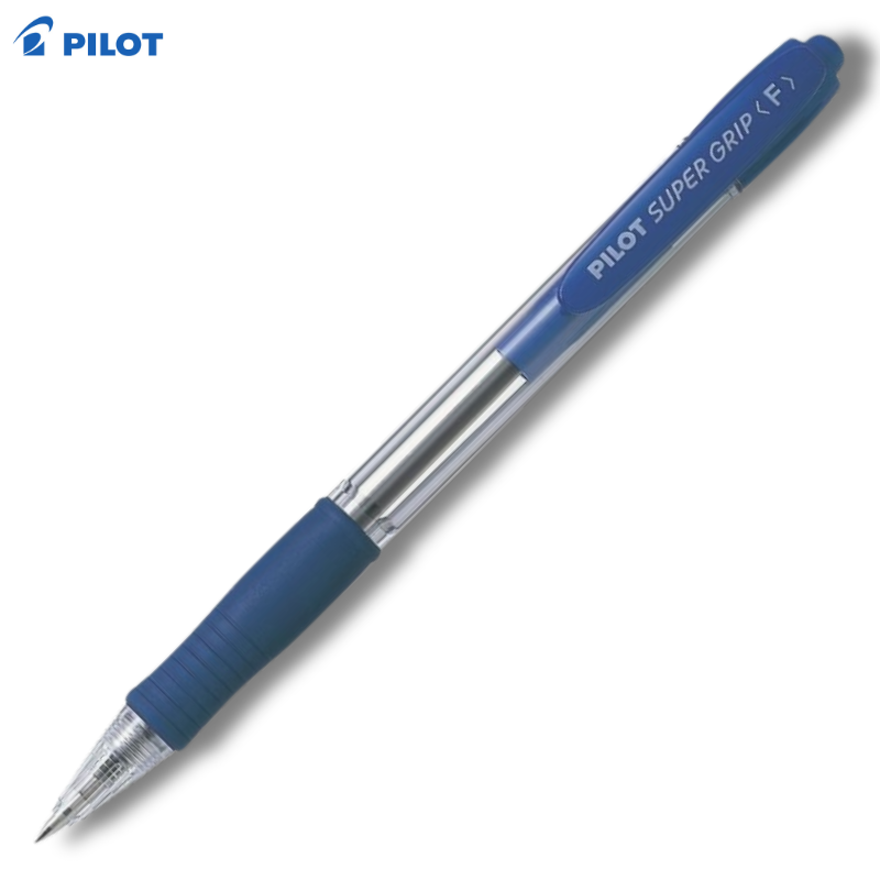 Στυλό Διαρκείας Super Grip Fine 0.7mm Μπλέ BPGP-10R-F-L - Pilot