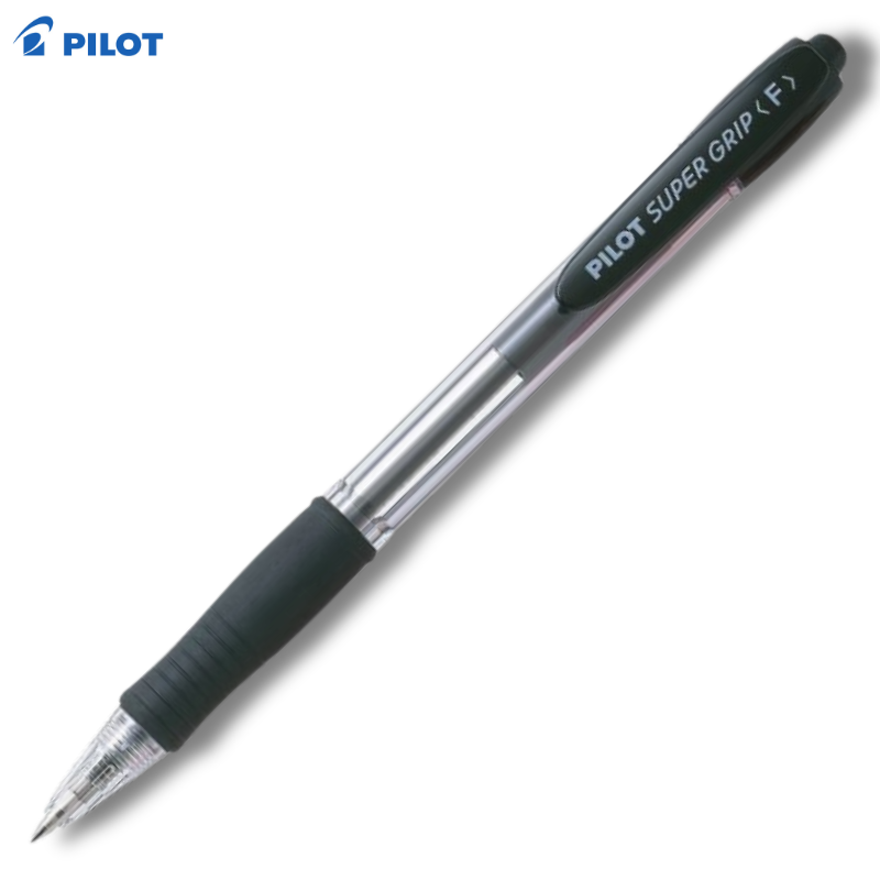 Στυλό Διαρκείας Super Grip Fine 0.7mm Μαύρο BPGP-10R-F-B - Pilot
