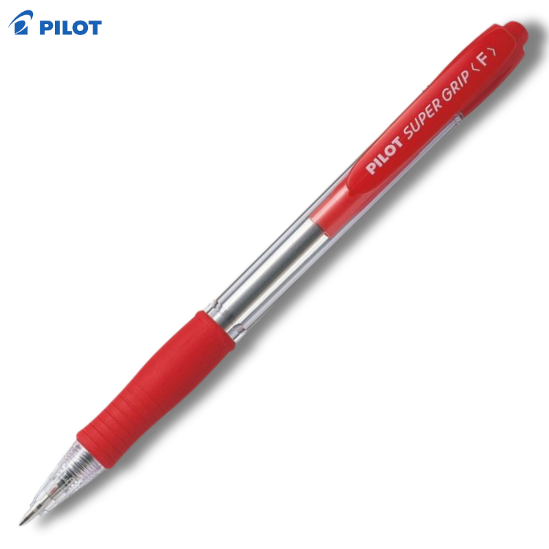 Στυλό Διαρκείας Super Grip Fine 0.7mm Kόκκινο BPGP-10R-F-R - Pilot