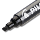 Μαρκαδόρος Mαύρος Ανεξίτηλος με Πλακέ Μύτη Sca- 400 - Pilot