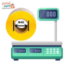 Αυτοκόλλητες Ετικέτες Ζυγιστικής 58Χ43mm