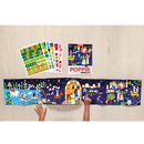 Μεγάλο Μωσαϊκό με 520 Αυτοκόλλητα "Χριστούγεννα" - Poppik