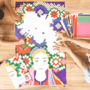 Αφίσα Μωσαϊκό με 1600 Αυτοκόλλητα "Flower Crown"- Poppik