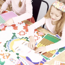 Αφίσα Μωσαϊκό με 1600 Αυτοκόλλητα "Flower Crown"- Poppik