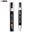 Ακρυλικός Μαρκαδόρος Σχεδίου POSCA PC-5M Άσπρο (White) - Uni