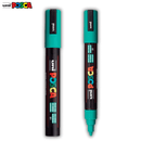 Ακρυλικός Μαρκαδόρος Σχεδίου POSCA PC-5M Πετρόλ (Emerald Green) - Uni