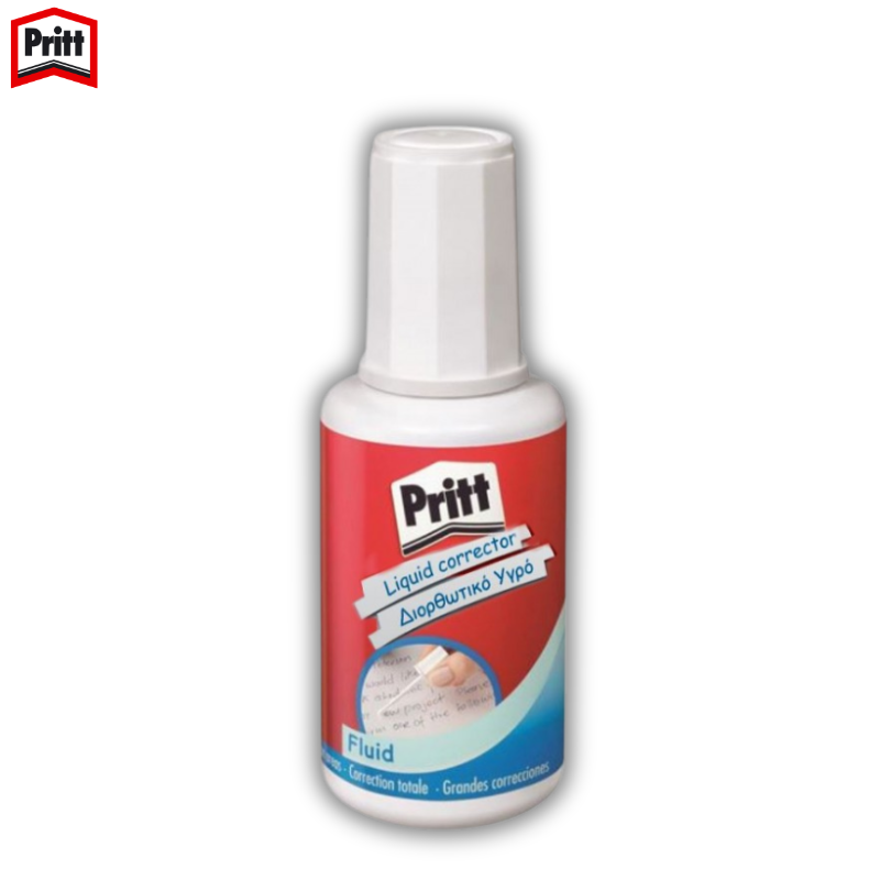 Διορθωτικό Υγρό 20ml με Πινέλο - Pritt