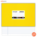 Σχολικό Τετράδιο Κίτρινο Ορθογραφίας Στενόμακρο 40 Φύλλων - Salko Paper