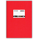 Σχολικό Τετράδιο Β5 Κόκκινο Μ/Φ (Μισού Φύλλου) 50 Φύλλων - Salko Paper