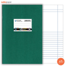 Σχολικό Τετράδιο Β5 Πράσινο Μ/Φ (Μισού Φύλλου) 50 Φύλλων - Salko Paper