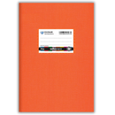 Σχολικό Τετράδιο Β5 Πορτοκαλί Ριγέ 50 Φύλλων - Salko Paper