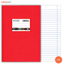 Σχολικό Τετράδιο Β5 Κόκκινο Ριγέ 50 Φύλλων - Salko Paper