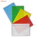 Φάκελος A4 Διάφανος Πλαστικός με Κουμπί Διάφορα Χρώματα - Salko Paper