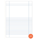 Σχολικό Τετράδιο Β5 Μπλέ Μ/Φ (Μισού Φύλλου) 50 Φύλλων - Salko Paper