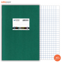 Σχολικό Τετράδιο Β5 Πράσινο Μεγάλο Καρέ (Μ/Κ) 50 Φύλλων - Salko Paper