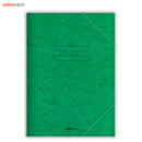 Φάκελος Πρεσπάν με Λάστιχο και Αυτιά για Χαρτί A4 25x35cm (Πράσινο) - Salko Paper