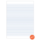 Σχολικό Τετράδιο Β5 Σκούρο Μπλέ Δίριγο 50 Φύλλων - Salko Paper