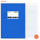 Σχολικό Τετράδιο Β5 Μπλέ Μεγάλο Καρέ (Μ/Κ) 50 Φύλλων - Salko Paper